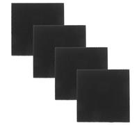 ARTSEWPLY de Goma para Suelas de Zapatos Antideslizantes Negro 2 Pares de Pegatinas Resistentes al Desgaste y Reducción de Ruido, Ideales para Tacones Altos y Suelas de Zapatos