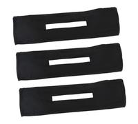 ARTSEWPLY Diademas Perezosas Negras 3 Piezas Cinta Pelo De Tela Rotativa Para Crear Moños Mujeres Fiestas y Concursos