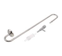 ARTSEWPLY Difusor de Oxígeno para Peceras de Acero Inoxidable 25 CM Bomba de Aire para Acuarios con Nanoburbujas y Difusión Equilibrada Burbujeador Silencioso para Acuarios Pequeños y