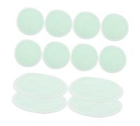 ARTSEWPLY Discos Desmaquillantes de Fibra de Bambú 12 Unidades Tamaño Pequeño Esponja Limpiadora Facial Ecológica para Cuidado Piel Uso Diario Ropa de Algodón Suave Biodegradable