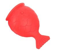 ARTSEWPLY Dispositivo de Silicona para Relleno de Labios Forma de Pez, Reutilizable y Color Rojo, Potenciador de Labios para Mujeres en Belleza