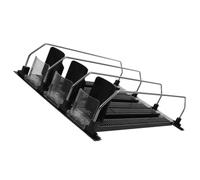 ARTSEWPLY Empujador Automático para Bebidas de Supermercado Organizador de Botellas para Refrigerador Juego de 3 Piezas de 400-410 MM Accesorio para Estantes y Exhibidores en Tiendas de