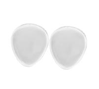 ARTSEWPLY Esponjas De Silicona Para Maquillaje Base Líquida 2 Unidades Tamaño Grande 5,5x6,2x0,8 Cm Transparentes Reutilizables Para Mujeres y Niñas En Retoques y Viajes