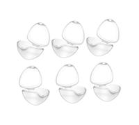 ARTSEWPLY Estuche Para Chupetes Portátil Para Ñiño, 6 Piezas, Caja Protectora Antidespolvoreo, Contenedor De Almacenamiento De Silicona Segura, Apta Para Exteriores, Fácil De Limpiar y Transportar