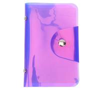 ARTSEWPLY Estuche Rectangular Portátil para Placas de Estampación de Uñas 20 Ranuras, Bolsa Organizadora para Decoración de Uñas en Nail Art, Material As Resistente