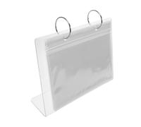 ARTSEWPLY Expositor de Uñas Transparente 10 Páginas para Calcomanías de Manicura Organizador Durable para Técnicos de Uñas para Salones de y Exhibición