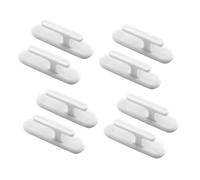 ARTSEWPLY Ganchos Adhesivos para Cordón de Persiana 8 Piezas Soporte de Alta Resistencia para Fijar Cuerdas de Persianas Adecuado para Hogar y Oficina Fácil de Instalar y