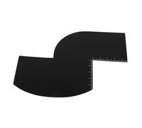 ARTSEWPLY Herramientas De Peluquería Para Forma Línea Del Cabello y Bigotes Tarjeta De Barbero Con Medidas Guía Para Barba y Línea Del Cabello Plantilla Para Hombres Salón