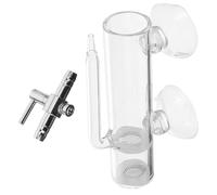 ARTSEWPLY Incubadora de Camarones con Ventosas Caja de Aislamiento Acrílica para Acuarios Criador de Peces y Camarones Incubadora de Huevos de Vidrio Ligera para Mejorar la Supervivencia de