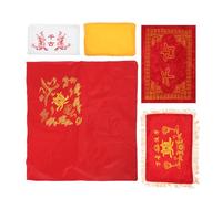 ARTSEWPLY Juego de 5 Bolsas para Cenizas Humanas y Mascotas Fundas de Tela Transpirable para Urnas y Ataúdes Kit Funerario con Bolsa para Urna y Cubierta Conmemorativa Uso Interior y