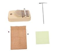 ARTSEWPLY Kalimba Portátil De Madera Para Principiantes Mini Piano De Pulgar De Tonos Instrumento Musical y Delicado Tono y Sonido Natural Para Estudiantes y Profesionales