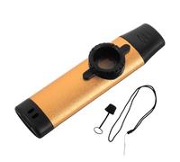 ARTSEWPLY Kazoo de Metal Portátil para Principiantes Instrumento Musical Fácil de Aprender Color Dorado Estuche de Obsequio Adecuado para Festivales y Presentaciones Musicales