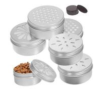 ARTSEWPLY Kit de Entrenamiento de Olores para Perros con Latas de Aluminio Huecas y Adhesivos Magnéticos Contenedores Portátiles para Trabajo de Nariz y Adiestramiento Canino Versátil