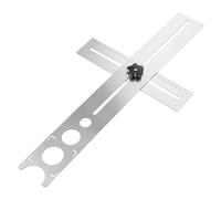 ARTSEWPLY Máquina Vibratoria Localizador de Agujero Preciso para Azulejos y Diseño de Acero Inoxidable para Vidrio y Baldosas