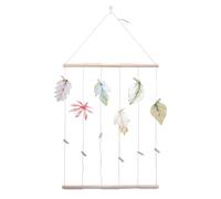 ARTSEWPLY Marco de Fotos de Madera para Pared con Pinzas Clavos sin Rastro y Postales Marco Colgante Creativo para Exhibición Múltiple de Fotos y Arte Decorativo Color