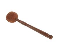 ARTSEWPLY Martillo Budistas y Madera de Fieltro Tibetano Cuenco 28cm Agarre Cómodo de Percusión para Meditación y Prácticas