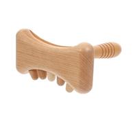 ARTSEWPLY Masajeador Manual Acupuntura Guasha Stick para Cuello Piernas Pies Herramienta Terapéutica para Circulación y Elasticidad Uso Profesional y Doméstico