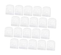 ARTSEWPLY Mascarilla Facial de Gasa de Algodón en Forma de Gesto, 100 Piezas Desechables Que Atrapan Humedad y Se Ajustan al Contorno del Rostro para Cuidado Facial