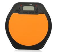 ARTSEWPLY Metrónomo para Pad de Batería Electrónico Pantalla Lcd, Ligero y Resistente de Abs y Silicona, Adecuado para Práctica y Entrenamiento de Bateristas