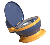 ARTSEWPLY Orinal Portátil para Niñas Inodoro de Entrenamiento Realista con Asiento Blando y Bandeja Extraíble Práctico y Seguro para Bebés y Casa y Baño