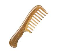 ARTSEWPLY Peine de de Madera Dientes Anchos 1 Piezas Antiestático para Masaje Cabello Natural