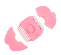 ARTSEWPLY Peine Recortador para Bebés y Niñas, Recortadora Manual de Flequillo, Plástico Rosa, Corte Preciso y Seguro para Casa y Salón