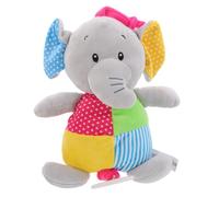 ARTSEWPLY Peluches Niña Música Suave Muñeco de Peluche para Dormir Juguete Colgante para Cochecito y Cuna Diseño Elefante Colores Surtidos Seguro y Duradero
