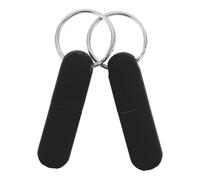 ARTSEWPLY Perforador para Cigarros Portátil de Metal Resistente Llavero Negro, Herramienta de Perforación Compacta, Suministro Esencial para Aficionados al Fumar