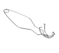 ARTSEWPLY Pinza de Crisol de Acero Resistente para Fundición de Oro y Plata, Abrazadera Larga para Horno de Propano, Accesorio Ligero para Laboratorio y Refinación de Metales, Herramienta