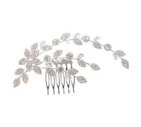 ARTSEWPLY Pinzas Cabello Gemas de Imitación Pequeñas, Broche de Aleación Plateado para Boda y Fiesta, Accesorios Elegantes para Mujeres y Niñas, Complemento Exclusivo para Ceremonia y Baile