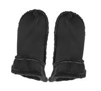 ARTSEWPLY Plantillas Cálidas para Zapatos Agujeros, Forros Desmontables de Felpa Negra, Talla 35-36, Forros Térmicos para Pantuflas y Botas, Ideales para Invierno y Clima Frío