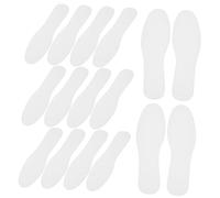 ARTSEWPLY Plantillas De Zapatos Transpirables Desechables 20 Para Hombre y Mujer Plantilla Delgada Absorbente De Sudor Forros Para Calzado Adecuado Para Deportes y Caminatas Comodidad Diaria