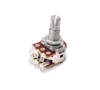 ARTSEWPLY Potenciómetro Doble con Eje Dividido para Guitarra Control Mini Volumen y Varilla Larga Fácil Instalación y Material Resistente