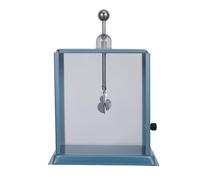 ARTSEWPLY Probador Electrostático de Lámina Metálica Carcasa de Hierro Herramienta Didáctica para Experimentos Científicos en Aula Detector de Electricidad Estática para Estudiantes de