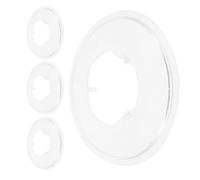 ARTSEWPLY Protector de Rueda Dentada para Bicicleta de Montaña 13 CM Cubierta Protectora de Piñón de Plástico Transparente Juego de 4 Piezas Resistente al Impacto para Ciclismo en Terreno