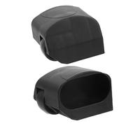 ARTSEWPLY Protector para Pies de Bicicleta Estática con de Tubo y Rodillo Accesorio Resistente y Duradero para Soporte de Entrenamiento Indoor Izquierda y Derecha