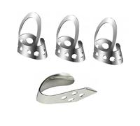 ARTSEWPLY Púas De Dedo Pulgar Ajustables De Acero Inoxidable Para Guitarra, Banjo y Ukelele, 4 Unidades Plateadas, Accesorios Profesionales Para Interpretación Musical