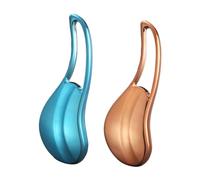 ARTSEWPLY Removedor de Callos para Pies 2 Piezas Kit de Herramientas de Pedicura Lima Exfoliante Azul y Dorado de Abs para Eliminar Durezas y Regeneración Celular