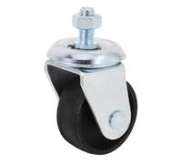 ARTSEWPLY Rueda de Repuesto Giratoria para Gato Hidráulico Horizontal Tornillo de 12 MM Rueda Industrial de Alta Resistencia para Garaje y Accesorios Automotrices