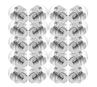 ARTSEWPLY Silenciadores de Goma para Tijeras de Peluquería 30 MM 60 Unidades Transparentes Accesorios de Repuesto para Herramientas de Corte Profesionales Uso en Salón y Doméstico