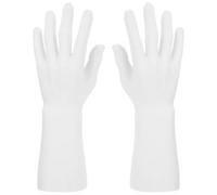 ARTSEWPLY Soporte para Anillo De Mano De Escritorio Modelo De Mano Masculina Maniquí Multifunción Organizador Bisutería Y Colgador Joyas para Anillos Pulseras Guantes Y Relojes 2 Piezas