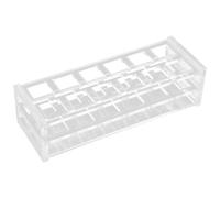 ARTSEWPLY Soporte para Microcubetas Acrílico Transparente Organizador para 12 Cubetas de 10 MM Estante Reutilizable para Laboratorios de Biología Química E Investigación