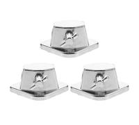 ARTSEWPLY Soporte para Patas de Bombo y Tom de Piso Base Metálica Resistente de Aleación Abrazadera para Rack de Batería Compatible Juego de 3 Piezas para Kit de Batería Adecuado para