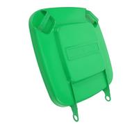 ARTSEWPLY Tapa Abatible para Cubo de Basura de Exterior 50 Litros Cubierta de Plástico Verde Resistente a Rayos UV Protección y Sellado Hermético para Papelera Sanitaria y Reciclaje