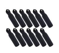 ARTSEWPLY Tapones Vertedores de Goma Negra 15 Piezas, Cubre Boquillas para Botellas de Licor, Aceite y Jarabes, Resistentes al Calor, Protección Antipolvo para Uso en Cocina y Bar