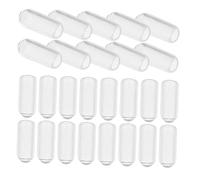 ARTSEWPLY Topes De Goma Para Diademas 200 Piezas Tamaño 5,5 Mm Transparente Puntas Del Tubo Accesorios Diy Para Cintas y Aros Cómodos Para Proyectos Manualidades