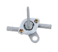 ARTSEWPLY Válvula de Cierre de Combustible de Aluminio para Moto Atv y Scooter Interruptor Tanque Seguro sin Fugas Compatible para Uso Todoterreno