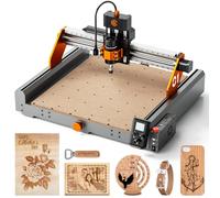 Artsian 01 CNC Router Machine 12000 RPM 300W GRBL Control GRBL Grabado de 3 ejes 0.1mm Precisión Husillo Modo Láser Interruptor Rango de trabajo industrial 16.53 x 16.53 x 3.54 pulgadas Grabador 98%