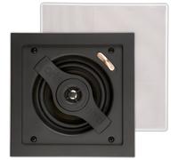 ArtSound SQ2040 (lote de 2) - Altavoz empotrable en pared, in-wall, Tweeter orientable, 120 W