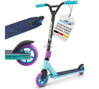 ArtSport Stunt Scooter con dirección de 360°, rodamientos ABEC 9, ruedas de poliuretano de 100 mm y cinta de agarre, patinete inalámbrico para niños, patinete de acrobacia Kickscooter, patinete
